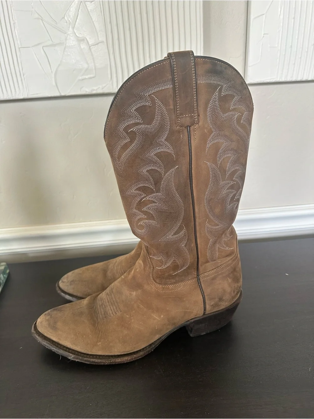 Cody James Tan Leather Western Cowboy Boot